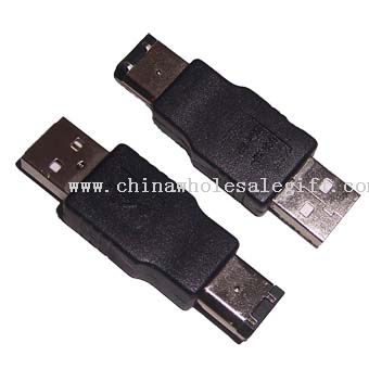USB AM to 1394 6P M Adapter