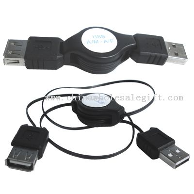 USB AM to USB AF Cable