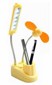 The Newest USB Lamp and Fan with Pen Holder small picture