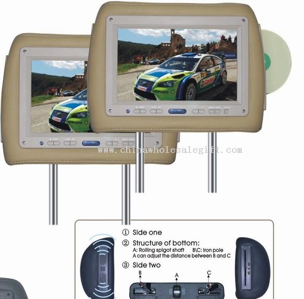HEADREST DVD & MONITOR