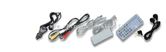7 inches TFT Hi-Resolution Display DVD Player