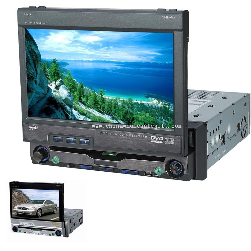 SEVEN INCH MONITOR & DVD PLAYER