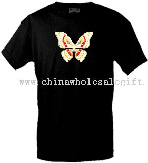 Colorful, flashing T-shirt