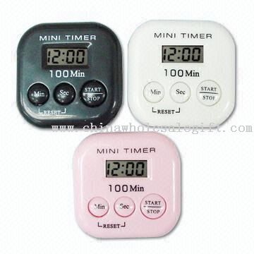 Mini Digital Keychain Timer