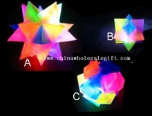 crystal bouncing ball with flashing light images