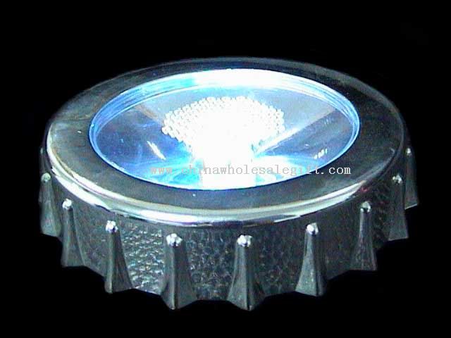Flashing Bottle Cap Coaster