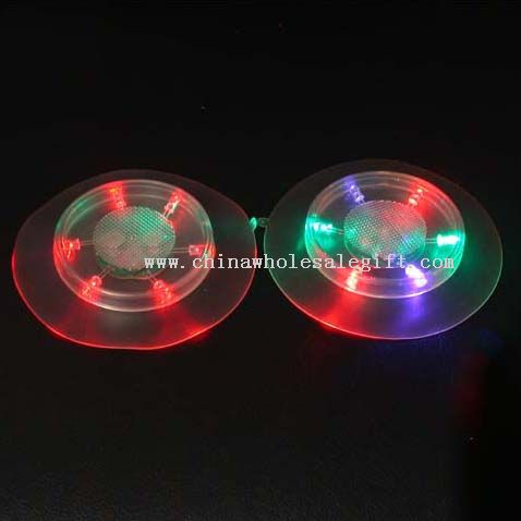 Flashing coaster