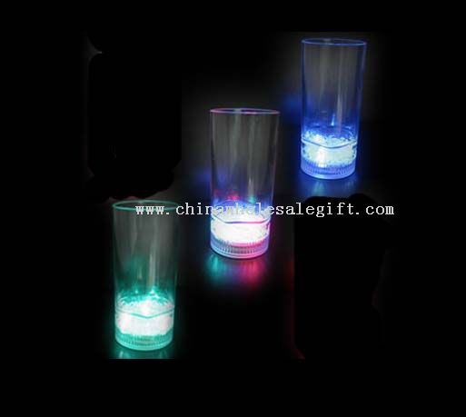 Flashing Light-Ice Juice Glass