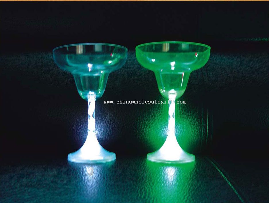 Flashing Margarita Glass