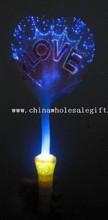 Love-heart stick with flash images