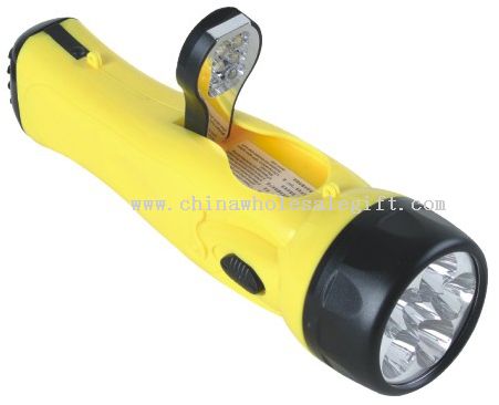 6LED+6LED flashlight