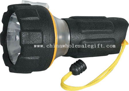 Rubber flashlights