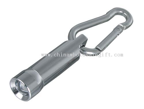 Torch with carabiner