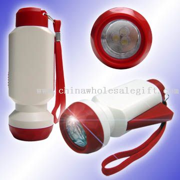 Press Dynamo Flashlight