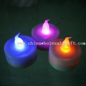 Flashing ABS Pillar Candle images