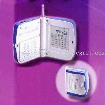 Traveling Radio with Touch Screen Calculator