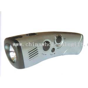 FM AUTO SCAN RADIO WITH TORCH