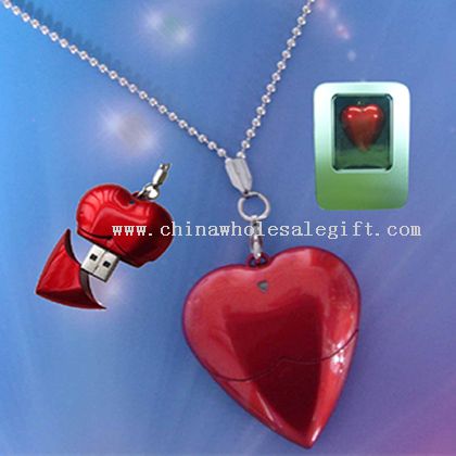 Heart-Shape USB Flash Drive