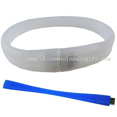 USB 2.0 silicon bracelets