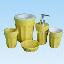 Five-piece Ceramic Bathroom Set images