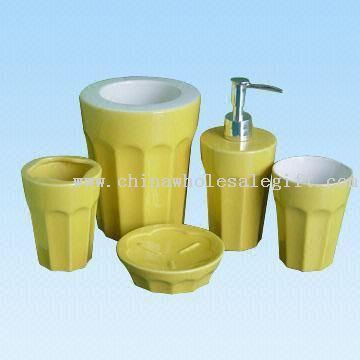 Five-piece Ceramic Bathroom Set