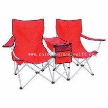 Luxurious double chair with a table images