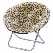 Floss Fabric Flower pattern Moon chair images