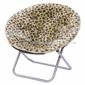 Floss Fabric Flower pattern Moon chair small picture