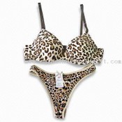Black and Brown Lingerie Set images