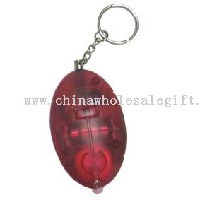 Personal alarm with keychain