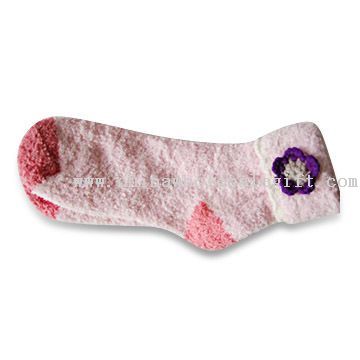 Womens strikket sokker