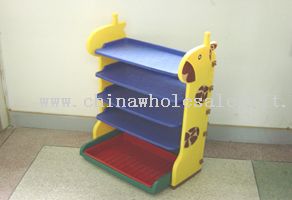 raft de pantofi girafa