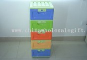 5 layers assemble cabinet with wheel images