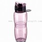 600mL Translucent PC Sports Water Bottle with Flip Top small picture