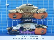 carlin straw hanging decorations 2/s images