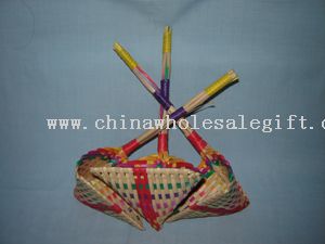 Bamboo Lucky Basket