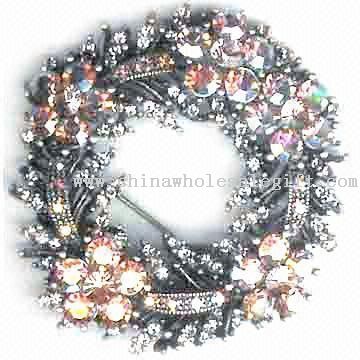 Flower-shaped Brooch