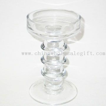 Glass Arts with Pillar Holder