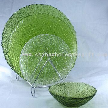 Glass Plates with Bowl