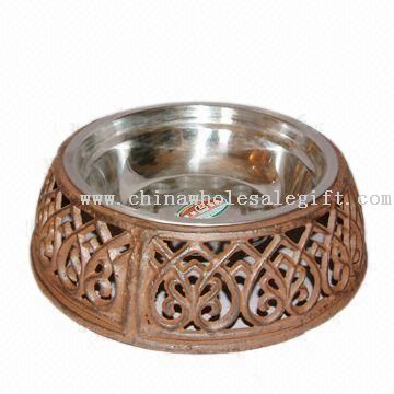 Cast Iron Round Dog Dish