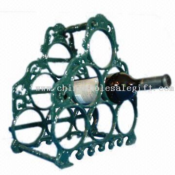 Cast Iron Wine Bottle Frame