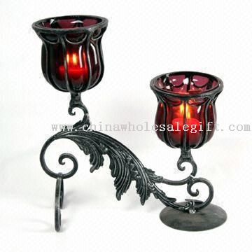 Metal Candle Holder