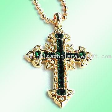 Stone Cross Pendant