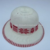 Lady Knitting hat images