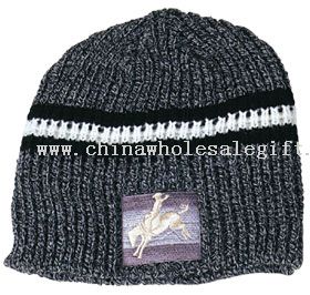 100% acrílico beanie gorro de punto