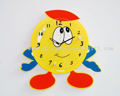 Cartoon wall clock