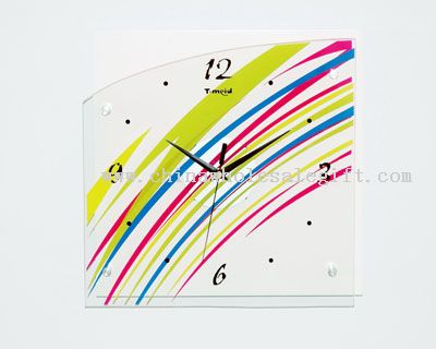 Color wall clock