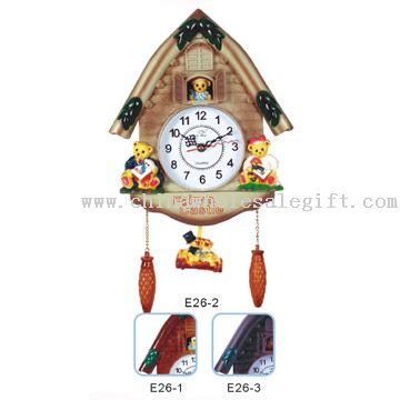 House Shape Wall Clock