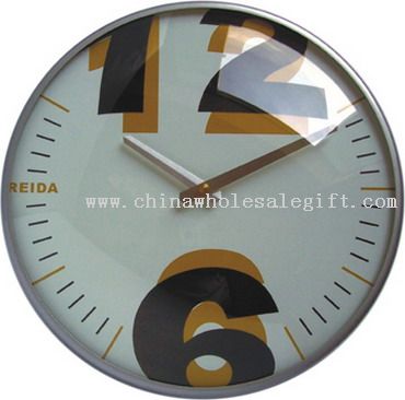 Metal wall clock