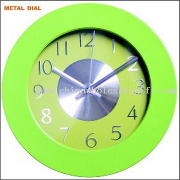 metal wall clock